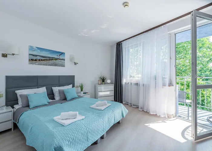 Apartament Z Balkonem Lazur 250M Od Morza